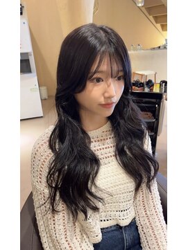 エリスホリエ(Eliss Horie) 韓国風ブルーラベージュ×ヨシンモリ