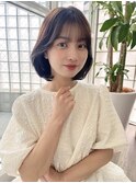 20代30代40代韓国風タンバルモリボブ