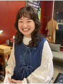 ちょい個性派パーマ