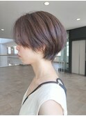 前髪長めショート/ショートカット/ショートヘア/20代/30代/40代