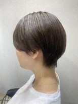 エトラ 渋谷店(etora) 丸みショート グレージュ オリーブカラー