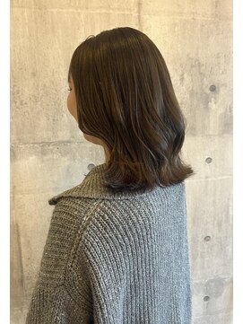 アーチ(ARCH) アッシュベージュ/重ためミディ【ARCH Emi】