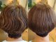 ブルーミングヘアーの写真/<板宿駅から徒歩1分>リピーター多数☆くせ毛専用カラーでツヤが出て髪がまとまる！体験すればわかります！