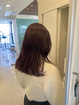 スタイル 成城学園前(STYLE) 透明感ピンク 春カラー ブロッサムピンク