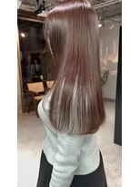 ロイ 梅田(Roy)&nbsp;ピンク系カラー/ピンクブラウン/ツヤ髪/艶カラー