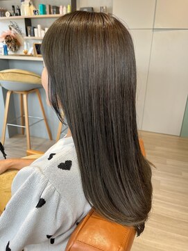 アミカ ヘアー(amica hair) オリーブ×ハイライト