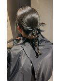 tight hair arrange