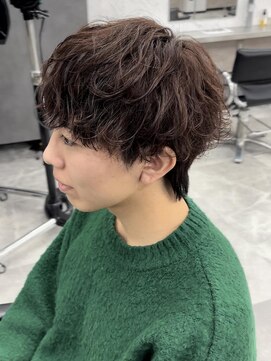 オム ブランシェ(HOMME BLANCHE’) 【Natsuki】ゆるふわシャドウパーマ