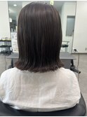 オリーブアッシュ　トリートメント　 ボブ　艶髪