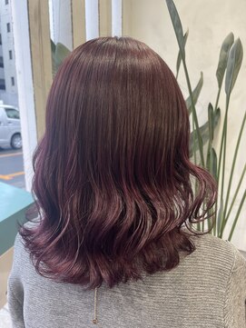 アン ブリーチ 大宮駅東口店(UN BLEACH) ブリーチなしピンクラベンダーカラー♪♪
