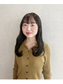 韓国スタイル/透明感カラー/レイヤーカット