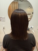 ファクト(FACT SPA) 外ハネレイヤースタイル/髪質改善ストレート