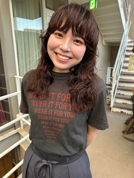 トレンチ(TRENCH) ロングパーマ　パーマ　学割