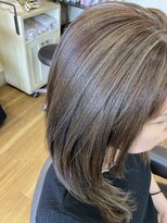 スウィートハンズ 具志川店(Sweet Hands) 大人ハイライト/白髪ぼかし