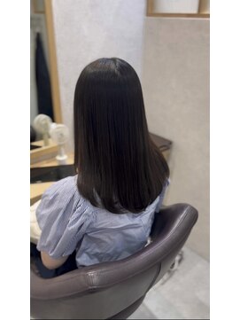 レンテ 千葉(LENTE) 縮毛矯正 内巻きミディアム 髪質改善 千葉