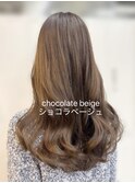 明るめショコラベージュカラー×レイヤーカット　#透明感カラー