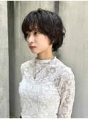ゆるふわパーマショートパーマボブパーマニュアンスパーマ