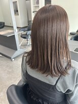 ガルボヘアー 桟橋店(garbo hair)&nbsp;アッシュベージュ　透明感カラー　大人女子