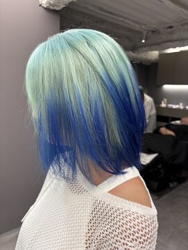 ロテ 名古屋 名駅店(Lote.) ミディアムヘア/デザインカラー/フェイスフレーミング/名古屋