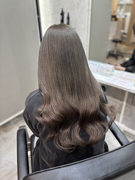 マーシュ ルーヴェ(marshu Luve) オリーブグレージュ/エクステ/ダブルカラー