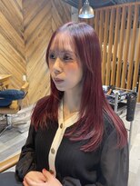 コル アサヒカワ(col asahikawa)&nbsp;艶のある暖色系カラー×レイヤーカット