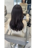 エラ(Ella)&nbsp;艶感UP＊紫グレージュ×髪質改善で上品ヘア