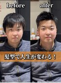 ツイストスパイラルパーマ/波巻きパーマ/メンズパーマ