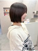 タッセルボブ＊ショコラグレージュ