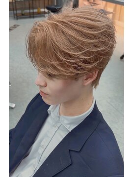 デュー 栄(DEW) 【DEW】フェザーショート/フェザーパーマ/ブリーチ