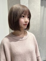 アース コアフュールボーテ 諏訪店(EARTH coiffure beaute) ミルクティーベージュ_ハイトーン_ダブルカラー