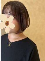 モエベル イズモ(MoeBell izumo)&nbsp;似合わせレイヤーボブ×ココアブラウン♪