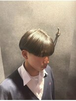 ノーヴァ バイ ボナ 前橋店(nova by bona)&nbsp;メンズカットサイドフェードマッシュ骨格補正似合わせ