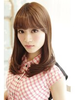 フェリシータ 服部店(felicita)&nbsp;小顔に見えるマッシュライン内巻きワンカールセセミディ