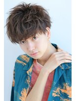 リップス 原宿(LIPPS)&nbsp;ネープレスマットマッシュイメチェンツーブロック無造作ショート