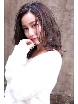 ティメレ 神戸三宮(Timere) セミウェーブ×ナチュラルアッシュブラウン【Timere神戸三宮】