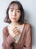 アイティー バイ アルバム 中野店(IT by ALBUM) ナチュラボブ_耳かけウェーブパーマフォギーベージュ_7245