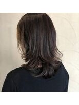 クオリス 上福岡店(QUALIS)&nbsp;無造作パーマ/デジタルパーマ/透け感/ココアブラウン/白髪染め