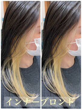 ロンド レグリーズ 立川(Lond leglise) 【槌矢圭悟】インナーカラー/イヤリングカラー/ケアブリーチ