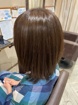 バグズ ヘアデザイン 桔梗が丘店(Baguz HAIR DESIGN) サラサラうる艶髪ミディアムスタイル20代30代40代50代
