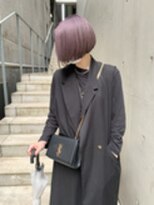 ディア(.eer)&nbsp;【MA$A】アッシュパープル#ラベージュ#ダブルカラー#艶カラー