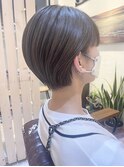 艶感♪アッシュハンサムショート♪
