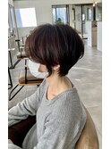小顔補正立体カット