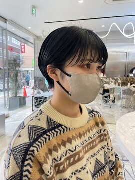 ゼスト 八王子店(ZEST) 黒髪マッシュショート