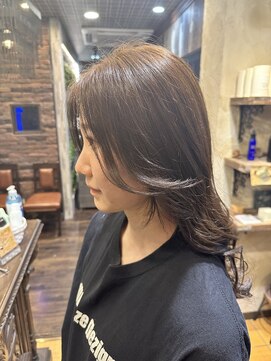 ヘアー クリエイト カルバリ(HAIR CREATE Calbari) 透明感◎ナチュラルアッシュブラウン