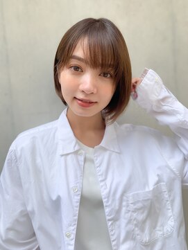 ナイン(nine) 【吉祥寺/nine】定番ボブ　レイヤー　オイルカラー　フィヨーレ