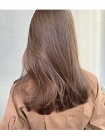 ローレンアオ(LOREN AO)&nbsp;ミルクティーベージュダブルカラーインナーカラーケアブリーチ