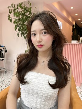 ボタン シブヤ(VOTAN SHIBUYA) アッシュブラウン/グレージュ/韓国ヘア/渋谷/レイヤー/顔まわり