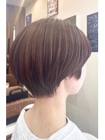 マークス(marks)&nbsp;大人綺麗なピンクブラウン　ショートスタイル