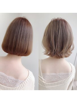 エン(en) 【en　本山】小顔美人ショート　オンオフ切り替え