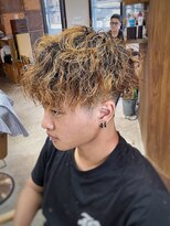 ロルド シェリ(Rold Cheri)&nbsp;【山本智文】メンズ酸性パーマツイストスパイラルパーママッシュ